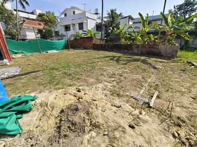 setout for marking and positioning of pile locations on the ground