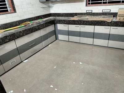 *modular kitchen *
Mdf board  with postforming finish shutters