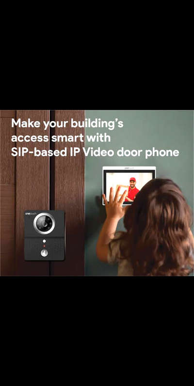 Video door phone By One Touch