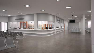 3d rendering  #3drenders #vrayrender #pharmacy