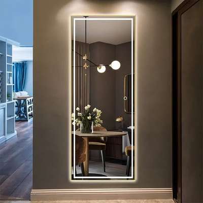 Full size LED Mirror 
All types of mirrors customised to client requirements 
Any size, any shape, any pattern