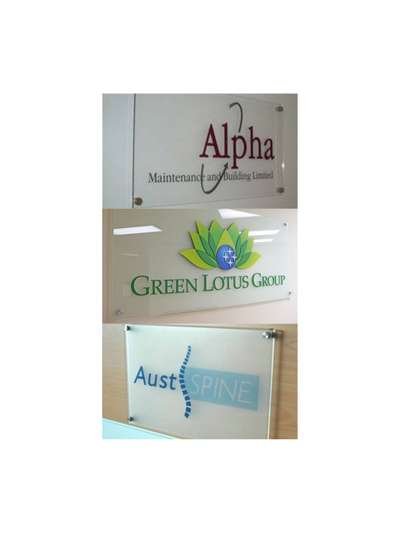 Customized Glass Printed logos #printedglass  #logo