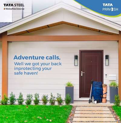 Don't worry about the security of your home; Tata Pravesh has you covered. We're your trusted shield, ensuring your peace of mind while you're away. Relax and enjoy your vacation! 🏡✨


#Tatapravesh  #Tatasteel  #wealsomaketomorrow  #steeldoors  #Tata  #beststeeldoors  #beststeeldoor #beststeeldoorinkerala