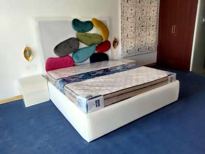 #modernbed #bedwithstorage #bedquilting