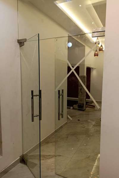 toughened glass work overall kerala #HouseDesigns #KeralaStyleHouse