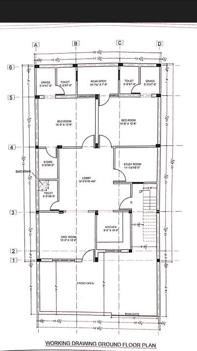 my plot size is 65.6 by 32.8. and in this kitchen size is 16 by 7 feet which is placed in lobby. my plan is for single floor. I want to get made outer look as well as interior designing of my kitchen and dinning room.