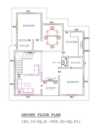 1600sq. ft contemprary residential building-4 cent for sale in nearest peyadu junction- price -55lakhs... താല്പര്യമുള്ളവർ  pls contact this no. 90-48-20-20-71