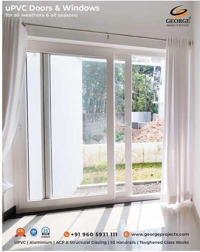 2 track sliding door-george projects upvc