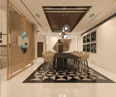 Ultra luxury dining.....
#InteriorDesigner #architecturedesigns #Architectural&Interior #dinibgarea #DiningTable #LUXURY_INTERIOR #lavishdesign 

contact us to design your space.