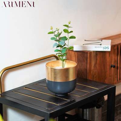 The Blissful Bloom: A Handcrafted Beauty in Gold and Black

"Add a pop of color and happiness to your space with this handcrafted, gold and black metal planter!"
#theartment#findyourart#homedecor#interiordesign#homeinspo#homedesign#interiorstyling#homestyle#interiorinspo#decor#homedecoration#homemakeover#homerenovation#interiorandhome#interior4all#interiordecorating#homeinterior#planter#tableplanter #decorshopping