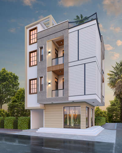 New G+2 House elevation at Loha mandi, Jaipur
 #houseexteriordesign  #3delevations  #exteriordesigns  #architecturedaily  #3drenders  #best_achitect  #Architect