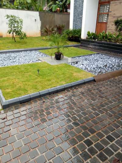 garden and stone work