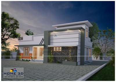 2 bedroom മോടു കൂടിയ 1000sqft വീട്