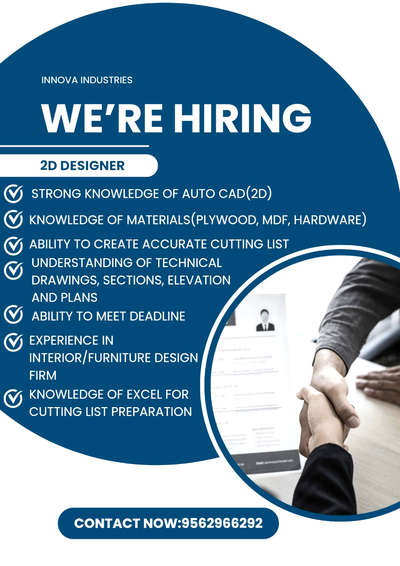 We are hiring 2d designers.