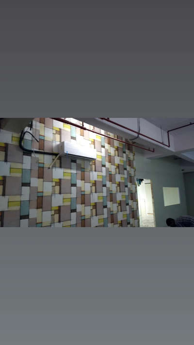 wallpaper work by Chetan interior