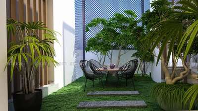 Courtyard 
 #Interiordecor #exteriordecor