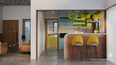 Kitchen Interior For Mr
AbdulSalam 

 #KitchenIdeas #OpenKitchnen #breakfastcounter #KitchenInterior  #DiningChairs