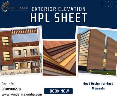 HPL Sheet use for front elevation 
. 
. 
For front elevation work kindly contact Windermax India
. 
. 
#hplsheet #highpressurelaminate #modernelevation #elevation #exterior #exteriordesign #exteriorelevation #frontelevatiob #exterior #home #house 
. 
. 
Get the best elevation experience you will ever have in your life, 

Stay connected for more information
.
. 
www.windermaxindia.com
Info@windermaxindia.com
Or call us on 9810980278, 9810980636