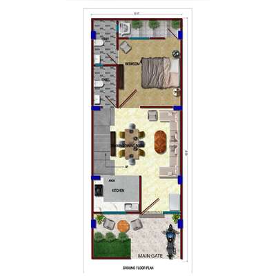 15 x 45 view plan #