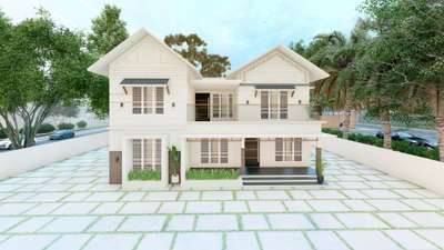 #4bhk #exterior #colonialhouse