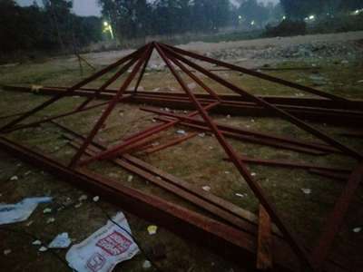 pyramid pergola for roof top