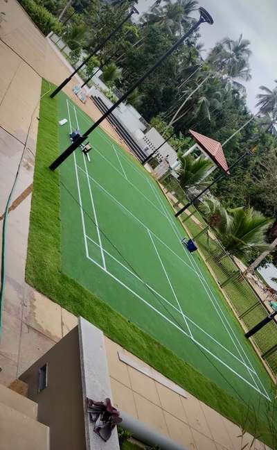 #badmintoncourtflooring #badmintoncourt
#outdoorbadmintoncourt #turfgrass 
#billnsnook #turfsports #badminton