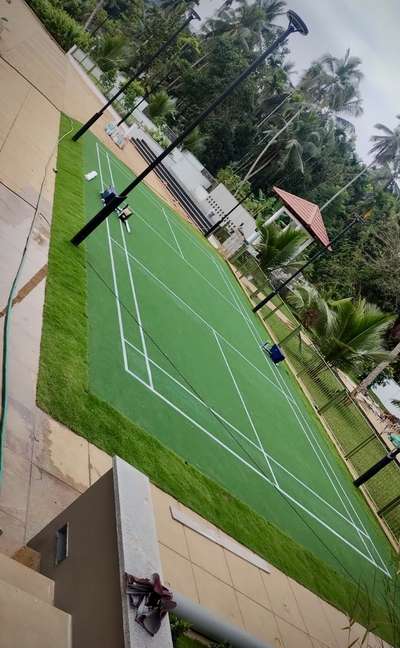 #badmintoncourtflooring #badmintoncourt
#outdoorbadmintoncourt #turfgrass 
#billnsnook #turfsports #badminton