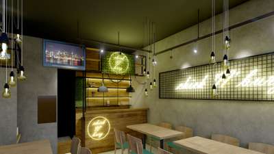 Cafe Interior
 #interiordesign #architecturaldesign #visualization #ContemporaryDesigns #cafeinterior
