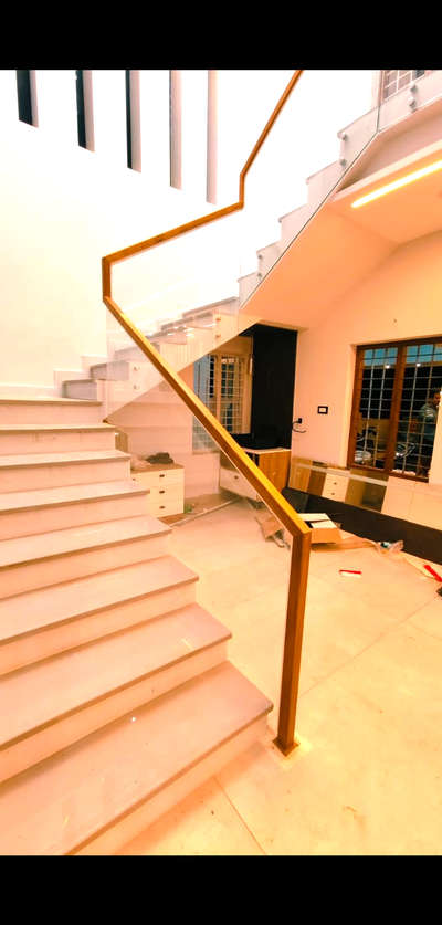 12mm Taffen glass or Top wood paneling. Work @Mallappally. #homeowners  #mallappally  #thiruvalla  #kollom  #Allapuzha  #Kottayam