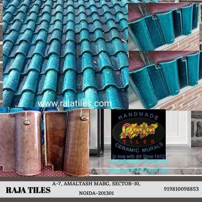 Handmade Ceramic Roofing Tiles