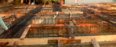 Raft beam foundation in chathenkery site