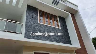 #Cladding stones work completed @ Kochi