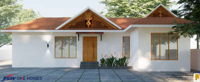 Traditional Kerala Style Budget home by Tropical Axiom 
 #TraditionalHouse #KeralaStyleHouse #lowcost #costeffectivearchitecture