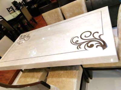 D.N Marble Inlay Handicrafts
dining table work
