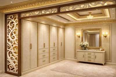 #NeoClassicalInteriors
#LuxuryBedroom
#BedroomDesign
#WardrobeDesign
#DressingArea
#ClassicLuxury
#TimelessInteriors