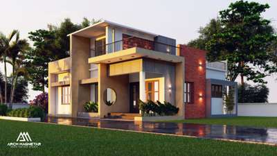 Contemporary Style House✨
Client: Muhammed 
Build up area: 1000 sqft