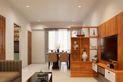 Elysium Apartments ✨ A signature interior crafted for refined living and timeless elegance. #InteriorDesigner  #HouseDesigns  #Architect  #Architectural&Interior  #LivingroomDesigns  #Designs  #BedroomDecor  #architecturedesigns  #Architectural&Interior  #trivandruminteriors  #keralastyle  #Interior_Designing