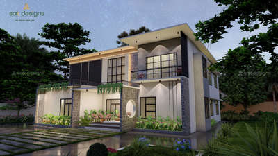 Splendid!!! Ongoing project @Calicut.
3650 Sqft Courtyard House - Modern Contemporary Design, 4 Bed.

Service all over Kerala & parts of South India.

#ElevationHome #architecturedesigns #Architect #Architectural&Interior #kerala_architecture #architecturedesigners #best_architect #bestexterior #modernhome #ultramodern #ultramodernhouse #moderndesign #modernarchitecturedesign #homeelevation #homeexterior #ContemporaryDesigns #ContemporaryHouse #HouseConstruction #contemporary #semi_contemporary_home_design #FlatRoof #FlatRoofHouse #flatroof&sloped #fusion #fusionarchitecture #fusiondesign  #TraditionalHouse #SlopingRoofHouse #beautifulhouse #beautifulhomes #beautifulhomedesigns #HouseConstruction #HouseDesigns #KeralaStyleHouse #LandscapeGarden #LandscapeIdeas #LandscapeDesign #landscapedesigner #compoundwall #compoundwalldesign #gates #NaturalGrass #trusswork #trussdesign