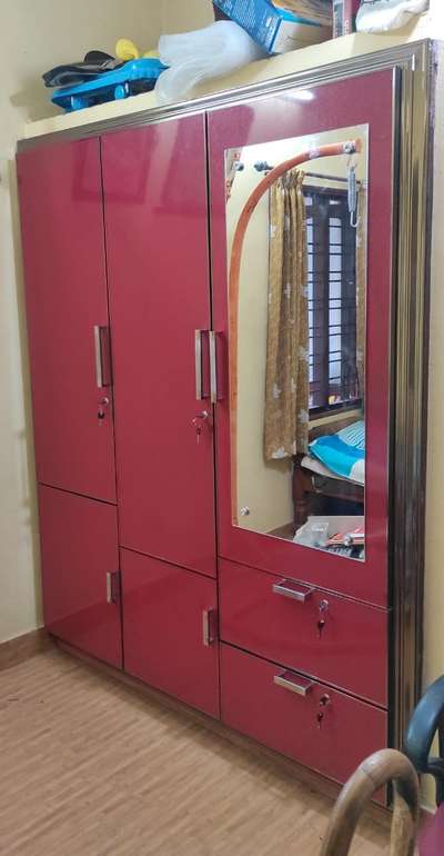 #MasterBedroom
 #BedroomDecor 
#cupboarddesigns 
#New lights Aluminium Fabrication & Kitchen Designig
#Alathur
9847789522