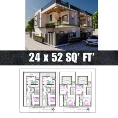 🏡 24x52 Duplex House Plan | Modern Elevation Design

Looking for a stylish and functional home design? Check out this 24x52 Sqft duplex house plan with a stunning modern elevation. Designed to maximize space, ventilation, and comfort, this layout is perfect for families who want both luxury and practicality.

✨ Key Highlights:
✔️ Plot Size: 24x52 Sqft
✔️ Modern Duplex Elevation with Balcony & Green Space
✔️ Spacious Bedrooms with Attached Bathrooms
✔️ Open Living & Dining Area
✔️ Modular Kitchen Layout
✔️ Car Parking Space
✔️ Perfect Balance of Style & Functionality

📐 This plan ensures smart utilization of every inch, giving you a home that’s both elegant and practical.

👉 Designed by HousePlanFiles.com – Your trusted partner for readymade home designs & consultation.

🔗 Contact us for customized designs or turnkey construction solutions.