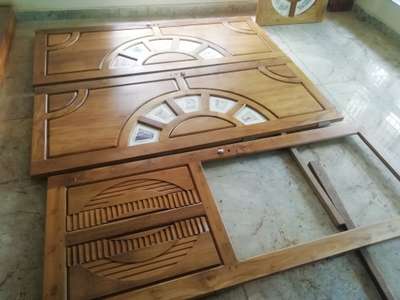 Teak polishing work loading