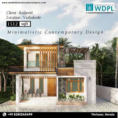 SQFT : 1512
TYPE : MINIMALISTIC CONTEMPORARY DESIGN
CLIENT : RASHEED
LOCATION : VAZHAKODE

വീട് നിർമ്മിക്കാൻ പ്ലാൻ ഉണ്ടോ ?
കുറഞ്ഞ ചിലവിൽ വീട് നിർമിക്കാം
✅ Plan
✅ Design
✅ Construction
✅ Interior design
✅ Loan Facility Available
👉Building Your Dream Home🏠
Contact us
☎️+91 8281245499, +91 8921222123
www.wadakkancherydevelopers.com
Thrissur, Kerala

#construction #architecture #design #building #interiordesign #renovation #engineering #contractor #home #constructionlife #builder #interior #homeimprovement #house #constructionsite #homedesign #stelliumengineering #stellium #interiordesign #HomeLoans