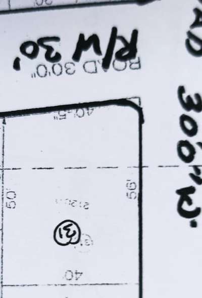 56*40 south west facing corner plot map as per vastu Shastra with garden and parking