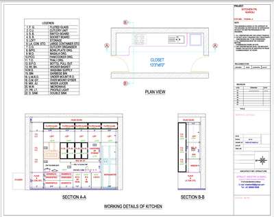 #KitchenIdeas #workingdrawing #KitchenCabinet