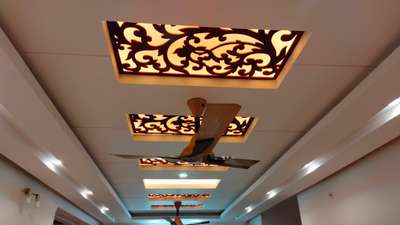our new work.
Gypsum ceiling