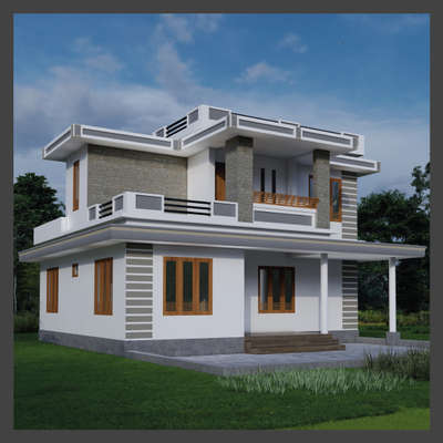 #elevations #3d #rendering #3dview #house #exteriors #facade #elevationrender