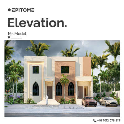 3d Elevation 
MOSQUE Design  
 #mosque  #mosquedesign