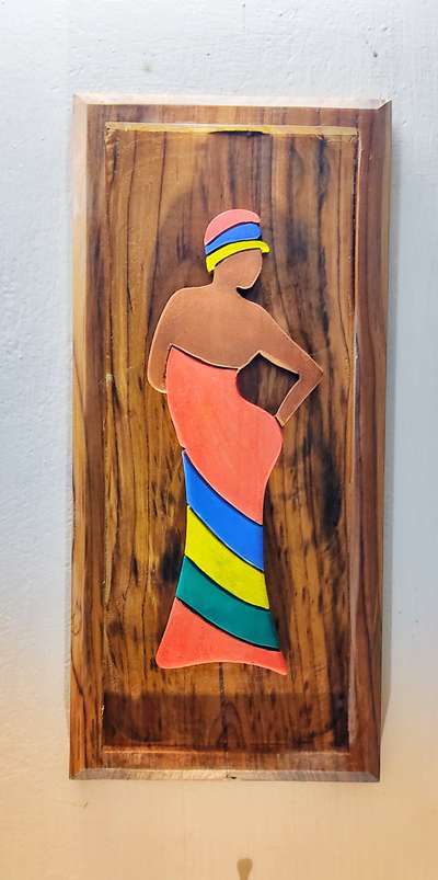 'African women ' wooden wall art