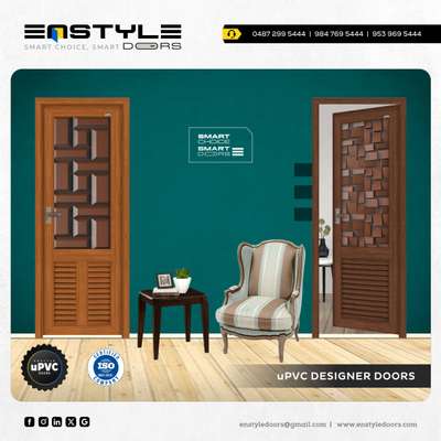 𝘂𝗣𝗩𝗖 𝗗𝗘𝗦𝗜𝗚𝗡𝗘𝗥 𝗗𝗢𝗢𝗥𝗦🚪

❞ഈടും ഉറപ്പും ഭംഗിയും ഒപ്പത്തിനൊപ്പം ചേർന്നുകൊണ്ട് വുഡൻ ഫിനീഷിൽ 𝙪𝙋𝙑𝘾 ഡോറുകൾ ലഭ്യമാണ്!❞

❞𝕃𝔸𝕄𝕀ℕ𝔸𝕋𝔼𝔻 𝕎𝕆𝕆𝔻𝔼ℕ 𝔽𝕀ℕ𝕀𝕊ℍ❞

𝗔𝘃𝗮𝗶𝗹𝗮𝗯𝗹𝗲 𝗖𝗼𝗹𝗼𝘂𝗿𝘀: 𝗪𝗵𝗶𝘁𝗲, 𝗗𝗮𝗿𝗸 𝗪𝗼𝗼𝗱, 𝗧𝗲𝗮𝗸 𝗪𝗼𝗼𝗱 & 𝗕𝗿𝗼𝘄𝗻















#enstyledoors #pavaratty #thrissur #kerala

#doors #steel #pvc #upvc #frp #fiber #wpc #wood #panel #curtain #blinds #home #decor #interior #windows #pvcdoors #designerdoors #glassdoors #mouldeddoors #steeldoors #maindoors #securitydoors #bathroomdoors #bedroomdoors #upvcdoors #upvcwindows