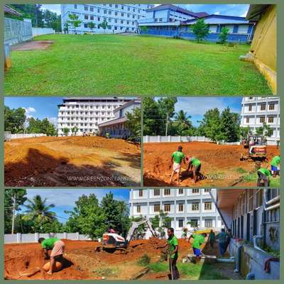 Landscaping @Chavara Public School Palai